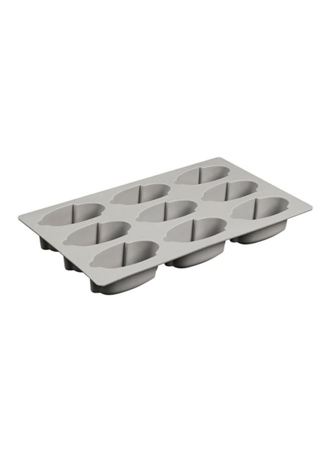 شاربدو قالب كيك سيليكون رمادي 29.3x17.5x3.6سم - Image 5